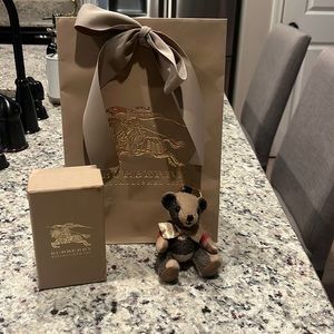 Burberry Bear, collectible, keychain